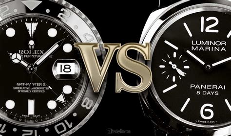 panerai watch vs rolex|Panerai watch alternative.